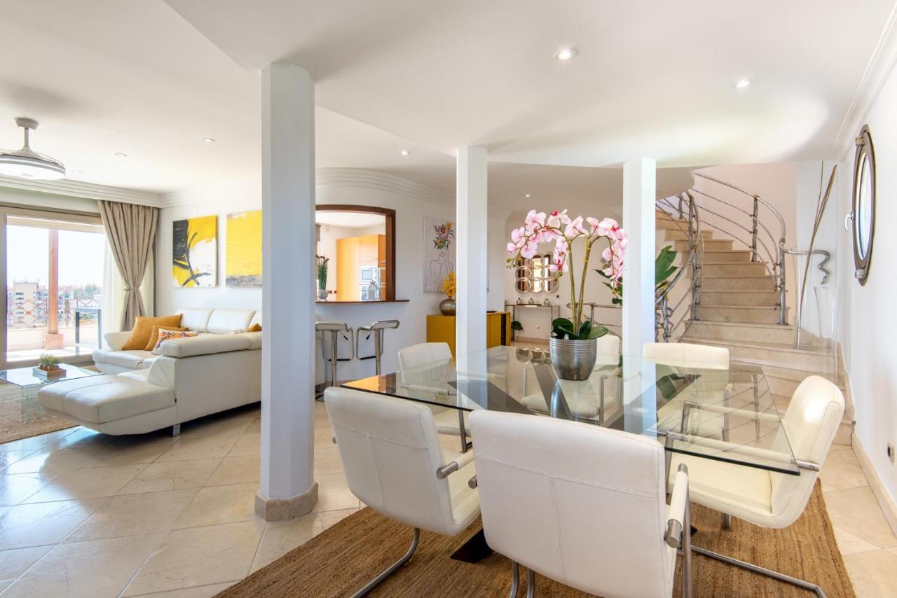 Ph Bellagio: Luxurious And Romantic Duplex Penthouse With Private Pool & Sea Views Benalmádena Exterior foto