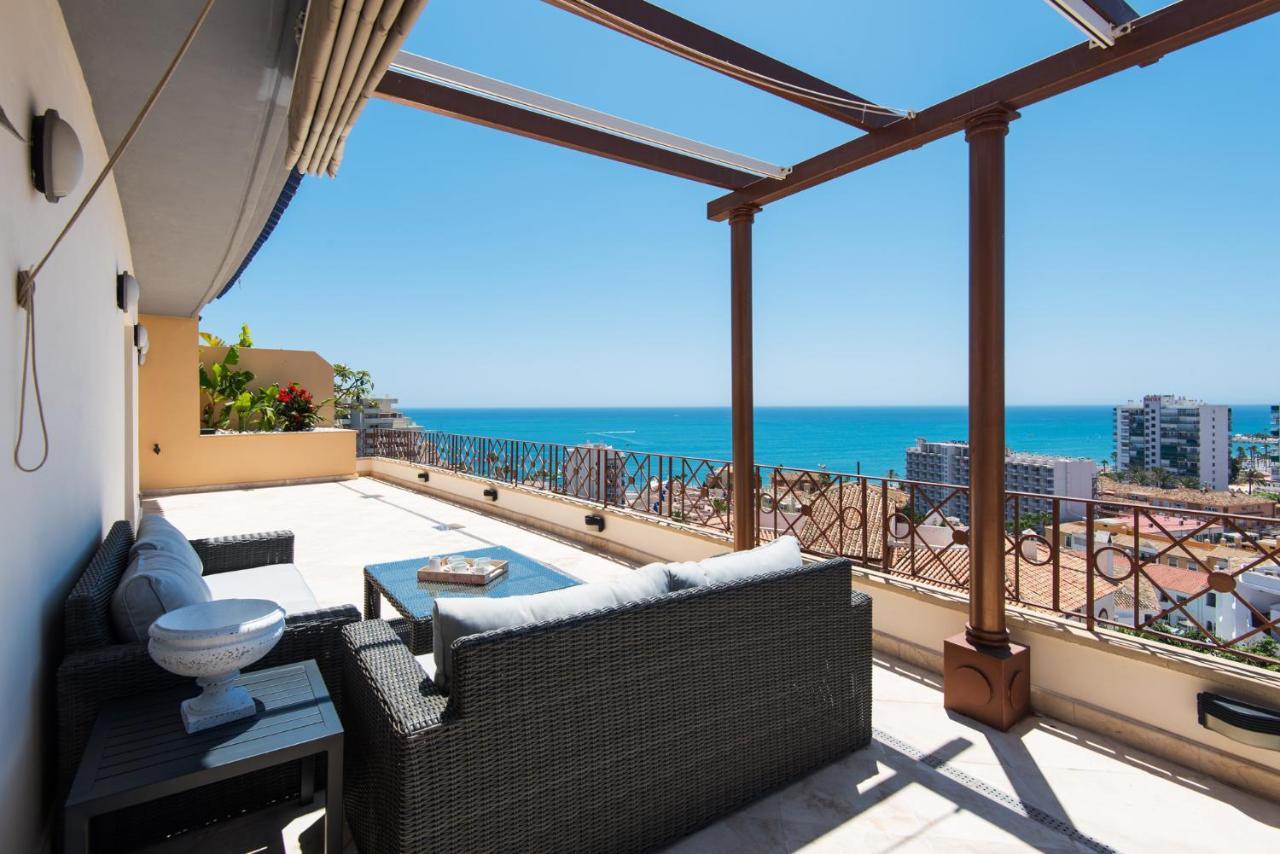 Ph Bellagio: Luxurious And Romantic Duplex Penthouse With Private Pool & Sea Views Benalmádena Exterior foto