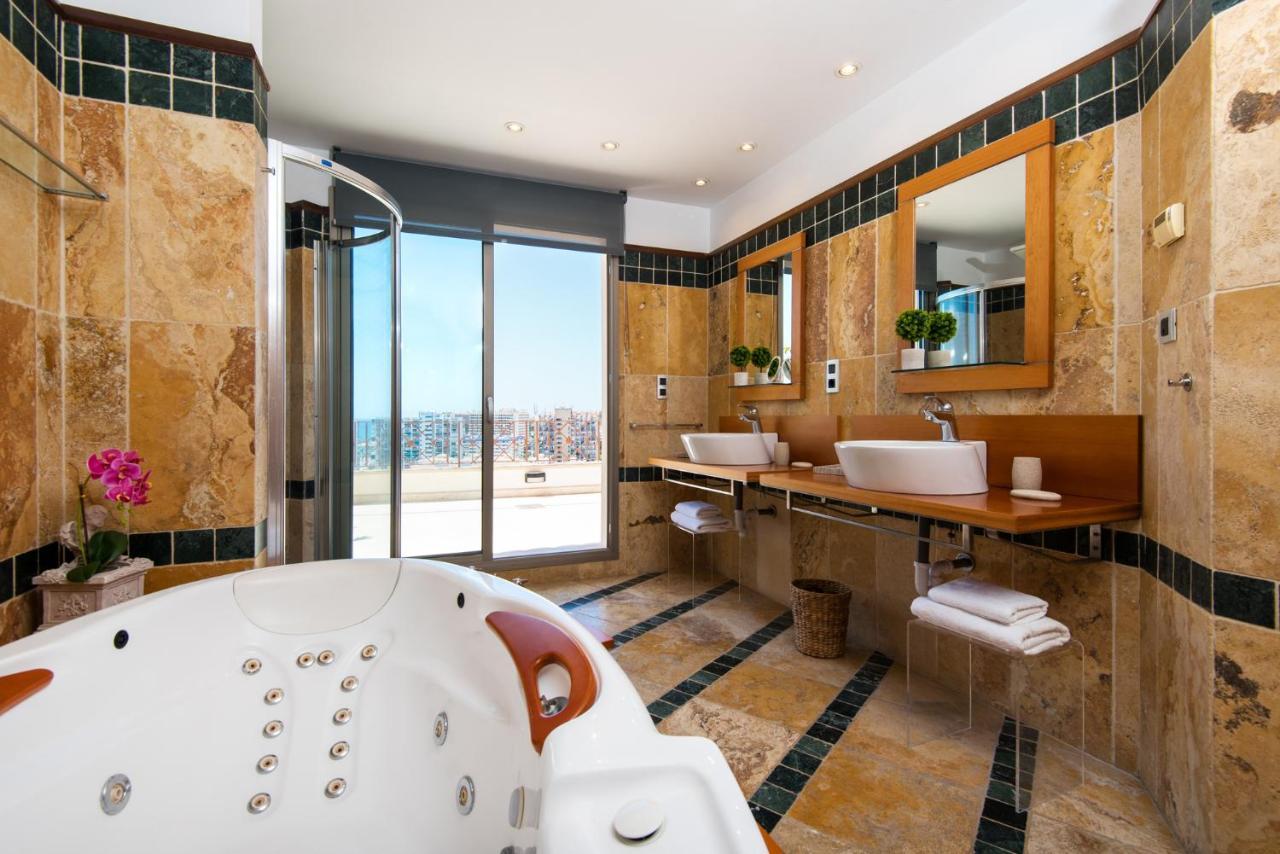 Ph Bellagio: Luxurious And Romantic Duplex Penthouse With Private Pool & Sea Views Benalmádena Exterior foto